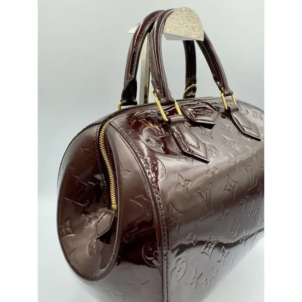 Louis Vuitton Monogram Vernis Montana Handbag Amarante Purple 2013 Pristine